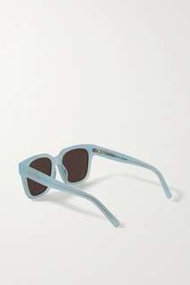 GIVENCHY EYEWEAR солнцезащитные очки в крупной квадратной оправе из ацетата, синий