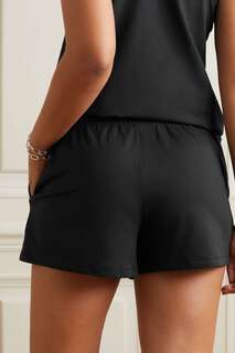 GIRLFRIEND COLLECTIVE шорты ReSet Swing из эластичного переработанного джерси, черный