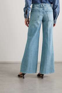 GOOD AMERICAN широкие джинсы Good Waist с завышенной талией, деним
