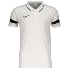 Футболка-поло Nike Performance Fussball Teamsport Academy 21, белый/черный