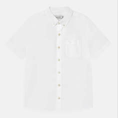 Рубашка для мальчика Abercrombie &amp; Fitch Chain Preppy, белый
