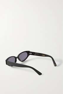 KIMEZE солнцезащитные очки Gabriel в оправе «кошачий глаз» из ацетата, черный