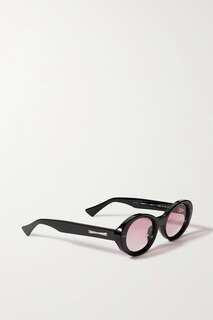 LEXXOLA солнцезащитные очки Ida в овальной оправе из ацетата, розовый