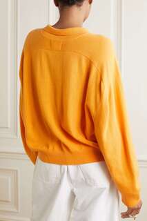 LOULOU STUDIO кашемировый свитер Forana, апельсин