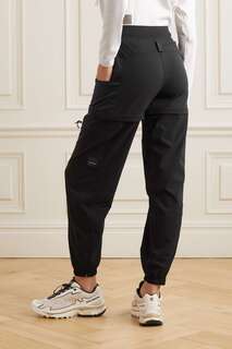 LULULEMON Спортивные брюки Convertible HR WovenAir из рипстопа, черный
