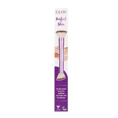 Glov Многофункциональная кисть Perfect Skin для нанесения тонального крема и консилера Purple