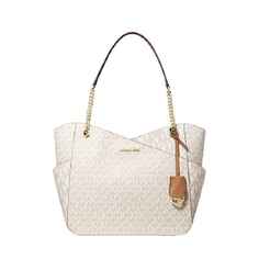 Сумка Michael Michael Kors Jet Set Large Logo, ванильный