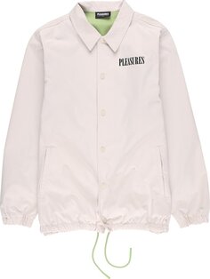 Куртка Pleasures Bended Coach Jacket &apos;Off White&apos;, белый