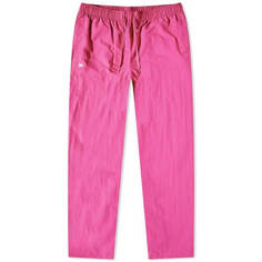Спортивные брюки Patta Basic из нейлона M2, розово-фиолетовый