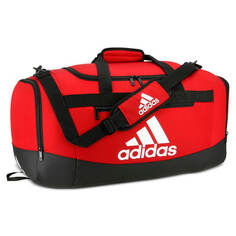 Мужская дорожная сумка Adidas Defender IV Medium, красный/черный