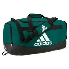 Мужская дорожная сумка Adidas Defender IV Medium, темно-зеленый/черный
