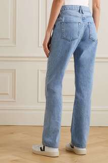 SLVRLAKE прямые джинсы Brooklyn со средней посадкой, светло-синий