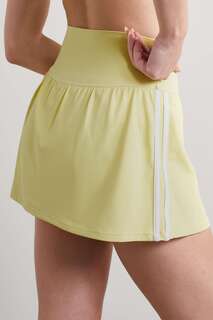 SPLITS59 Теннисная юбка Airweight стрейч, желтый