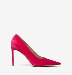 Туфли Michael Kors Martine Suede Pump, темно-розовый