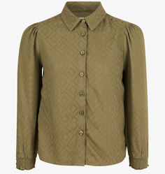 Блузка Shoeby Button Down, темно-зеленый