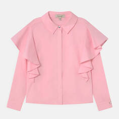 Блузка Twinset Camicia, пастельно-розовый