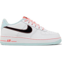 Кроссовки Nike Air Force 1 &apos;07 LV8 GS &apos;White Atomic Pink&apos;, белый/мультиколор