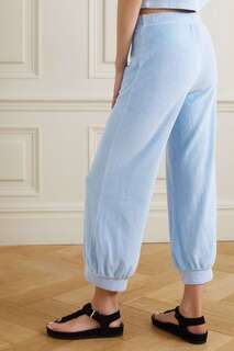 SUZIE KONDI спортивные брюки Tosk из хлопковой махровой ткани, светло-синий