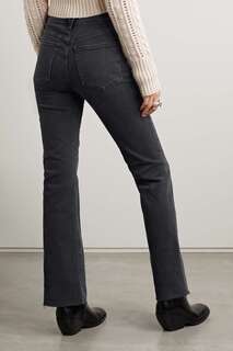 VERONICA BEARD джинсы Leena с завышенной талией, черный