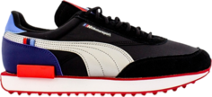 Кроссовки Puma BMW MMS x Future Rider Black High Risk Red, черный