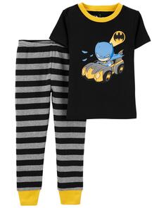 Пижамы Batman TM из 2 предметов из 100% хлопка с плотной посадкой для малышей Carter&apos;s, черный Carters