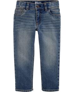 Детские классические выцветшие джинсы среднего размера с эффектом потертости Carter&apos;s Carters