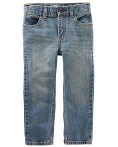 Детские джинсы прямого кроя цвета индиго Carter&apos;s Carters