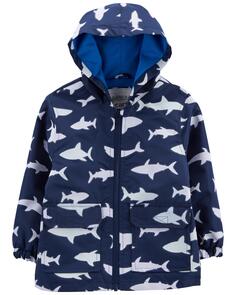 Дождевик Baby Shark, меняющий цвет Carter&apos;s, синий Carters