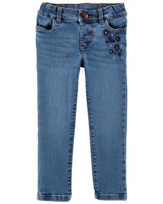 Эластичные джинсы-скинни ECOVERO для малышей Carter&apos;s, синий Carters