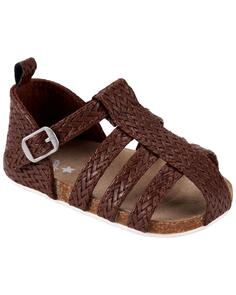 Детская обувь Сандалии рыбака Carter&apos;s, коричневый Carters