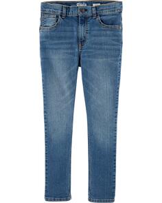 Яркие выстиранные джинсы скинни Kid цвета индиго Carter&apos;s Carters