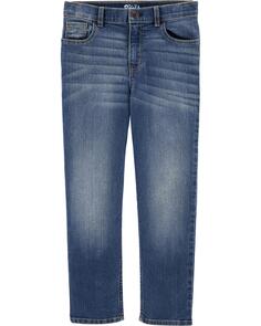 Детские джинсы прямого кроя цвета индиго Carter&apos;s, индиго Carters