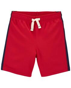 Спортивные сетчатые шорты для малышей Carter&apos;s, красный Carters