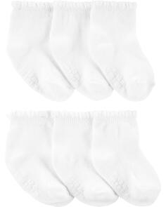 Набор из 6 носков для малышей Carter&apos;s, белый Carters