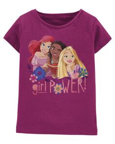 Детская футболка с изображением принцессы Диснея Carter&apos;s, фиолетовый Carters