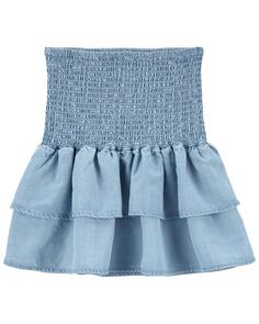 Детская плетеная юбка из шамбре Carter&apos;s Carters