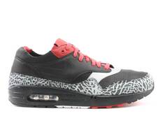Кроссовки Nike AIR MAX 1 NL PREMIUM &apos;ELEPHANT PRINT - BLACK VARSITY RED&apos;, черный
