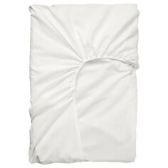 Простыня Ikea Ullvide Shaped Fitted For Replacement Mattress, 180x200 см, белый