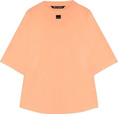 Футболка Palm Angels Blurred Logo Over Tee &apos;Orange&apos;, оранжевый