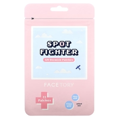 Патчи для глаз FaceTory, Spot Fighter AM, 72 шт.