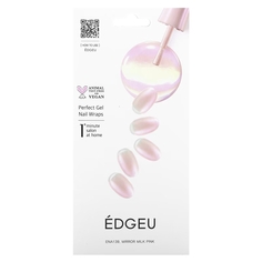 Уход за ногтями рук Edgeu Perfect Gel Nail Wraps ENA 139, набор из 16 шт., молочно-розовый