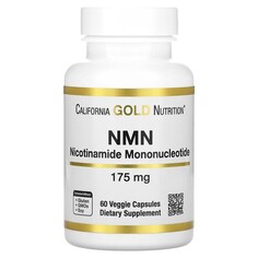 Биологически активная добавка California Gold Nutrition, NMN, 175 мг, 60 растительных капсул