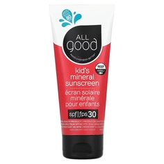 Крем All Good Products солнцезащитный детский минеральный SPF 30, 89 мл