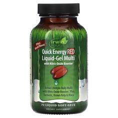 Пищевая добавка Irwin Naturals Liquid-Gel Multi Quick Energy, 72 капсул