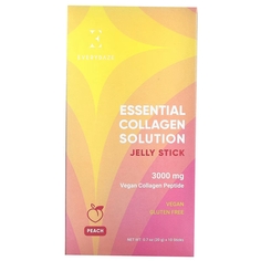 Пищевая добавка Everydaze Essential Collagen Solution Jelly Stick персик, 10 стиков по 20 г
