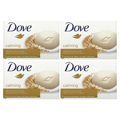 Успокаивающее мыло Dove, аромат овсянки и рисового молока