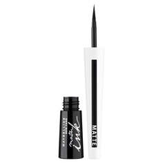 Maybelline Кисть для подводки для глаз Master Ink Matte 10 Charcoal Black