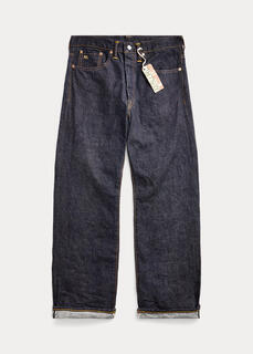 Винтажные джинсы с 5 карманами East-West Selvedge Ralph Lauren