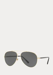 Автомобильные полированные солнцезащитные очки Pilot Ralph Lauren
