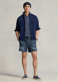 5-дюймовые джинсовые шорты классического кроя Ralph Lauren